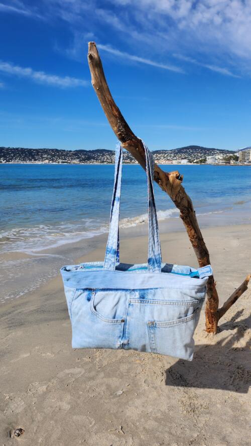 DENIM TOTE BAG