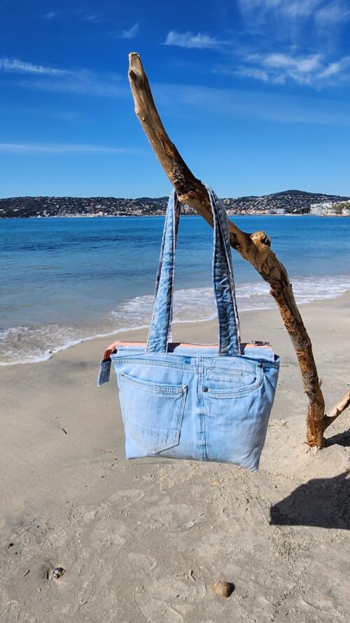 DENIM TOTE BAG