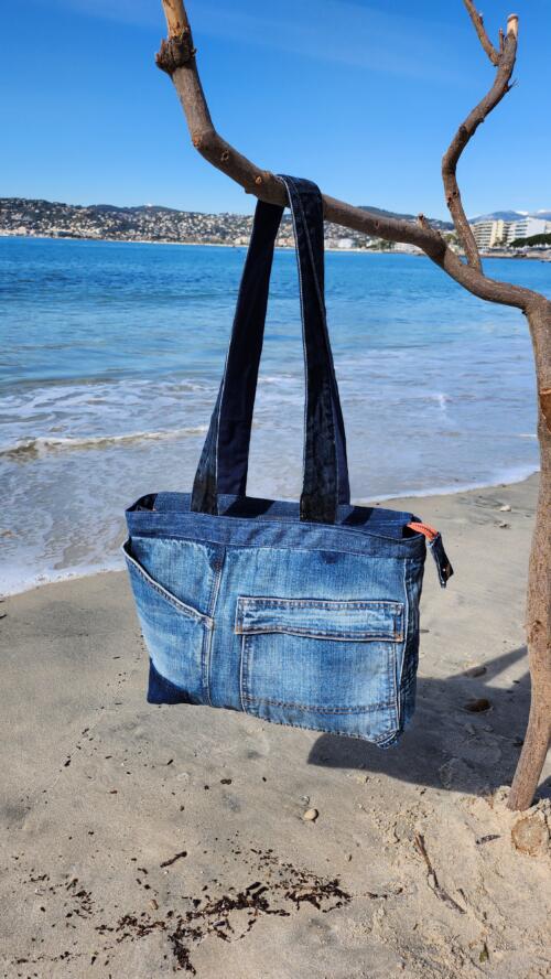 DENIM TOTE BAG