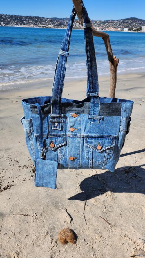 DENIM TOTE BAG