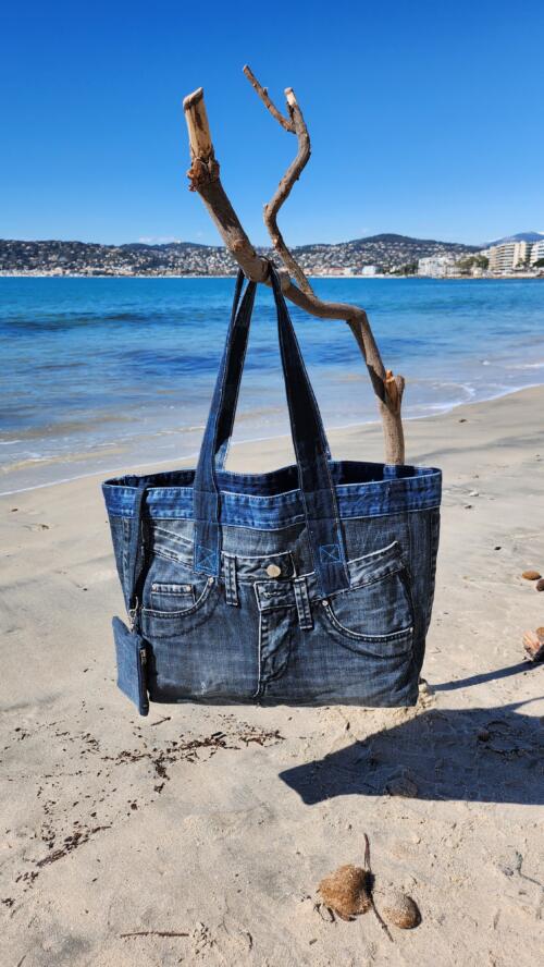 DENIM TOTE BAG